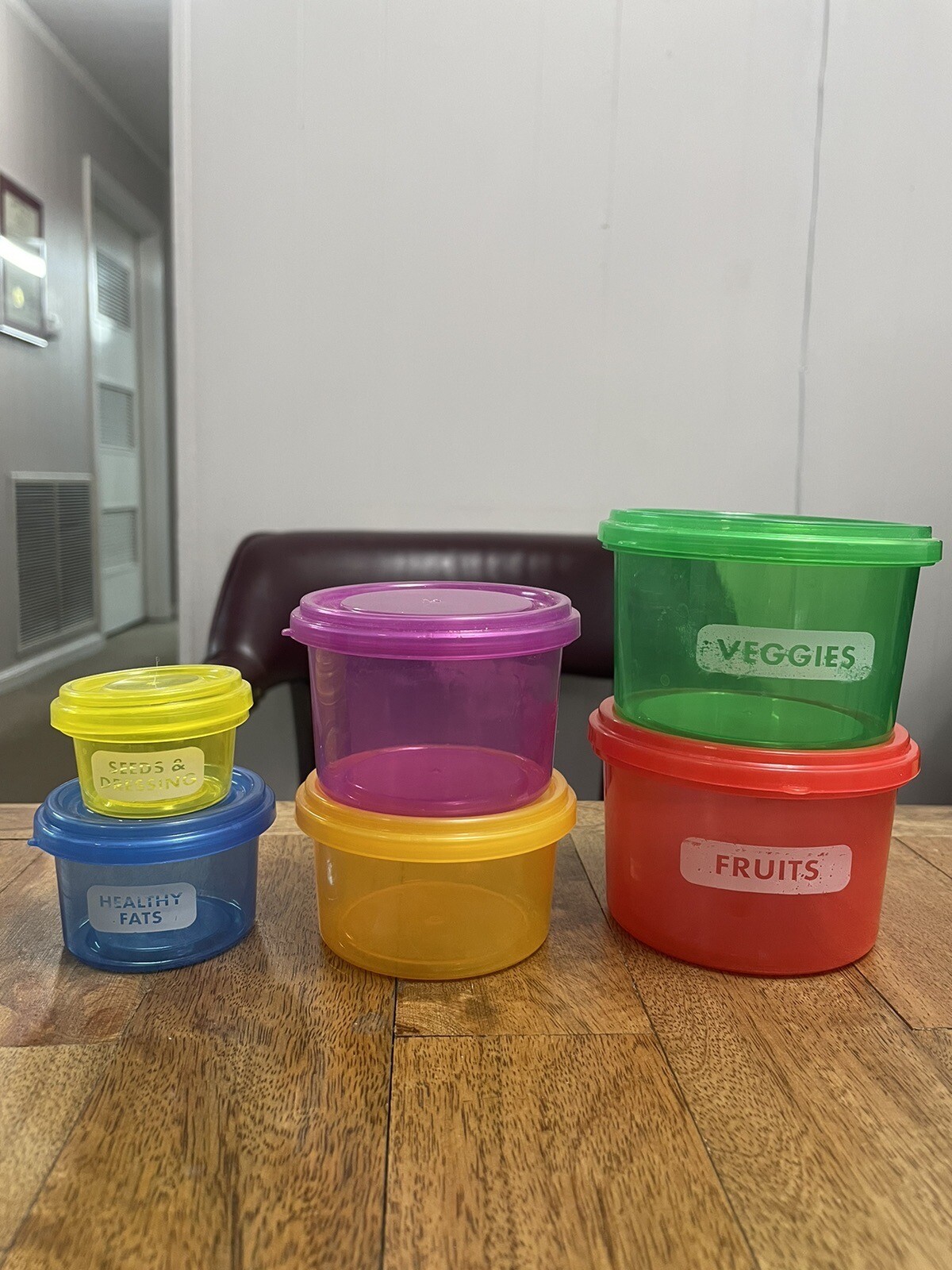 21 Day Fix Portion Control 6Containers Kit Beach Body Food Plan Diet Weight Loss gallery