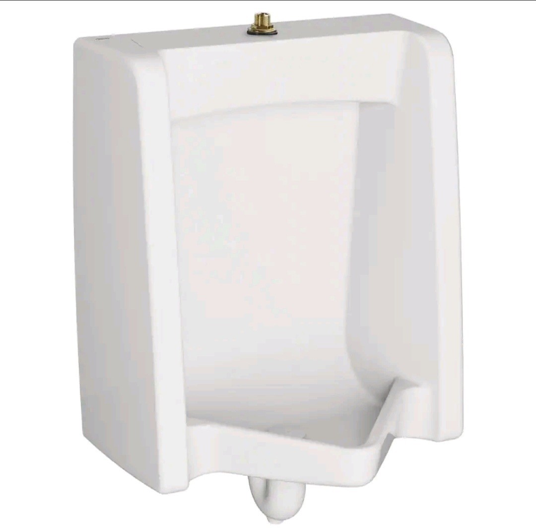 Universal Urinal White Washbrook Flowise Top Spud 0.125 GPF Low-Consumption NEW gallery