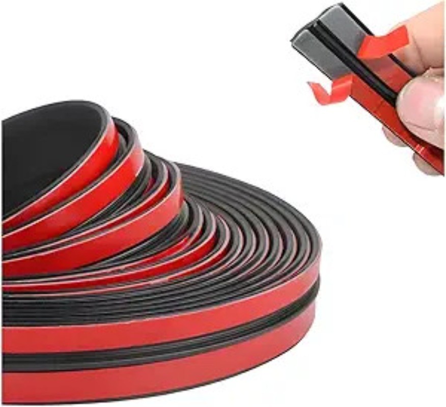 23 Ft Car Windshield Weather Stripping, 19mm T Shape Adhe Size: 23 Ft/0.74wide