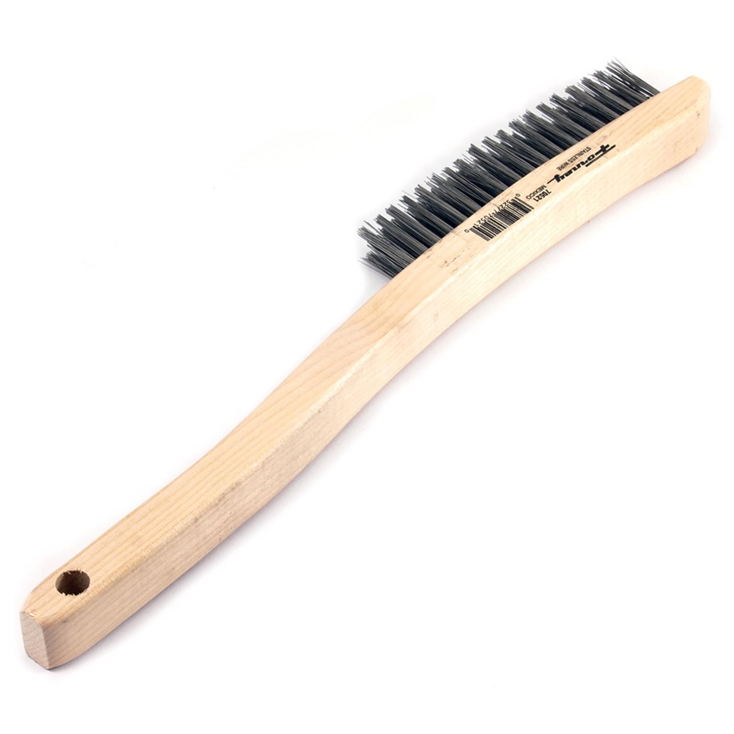 Forney 70521 Steel Wood Handle Scratch Brush 0.013 Wire x 13-3/4 L in. gallery