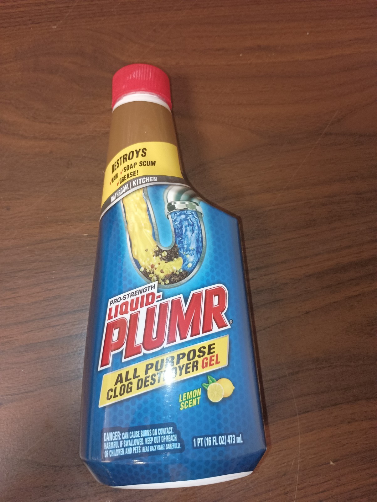 Liquid-Plumr Pro-Strength Clog Destroyer Gel 16oz gallery