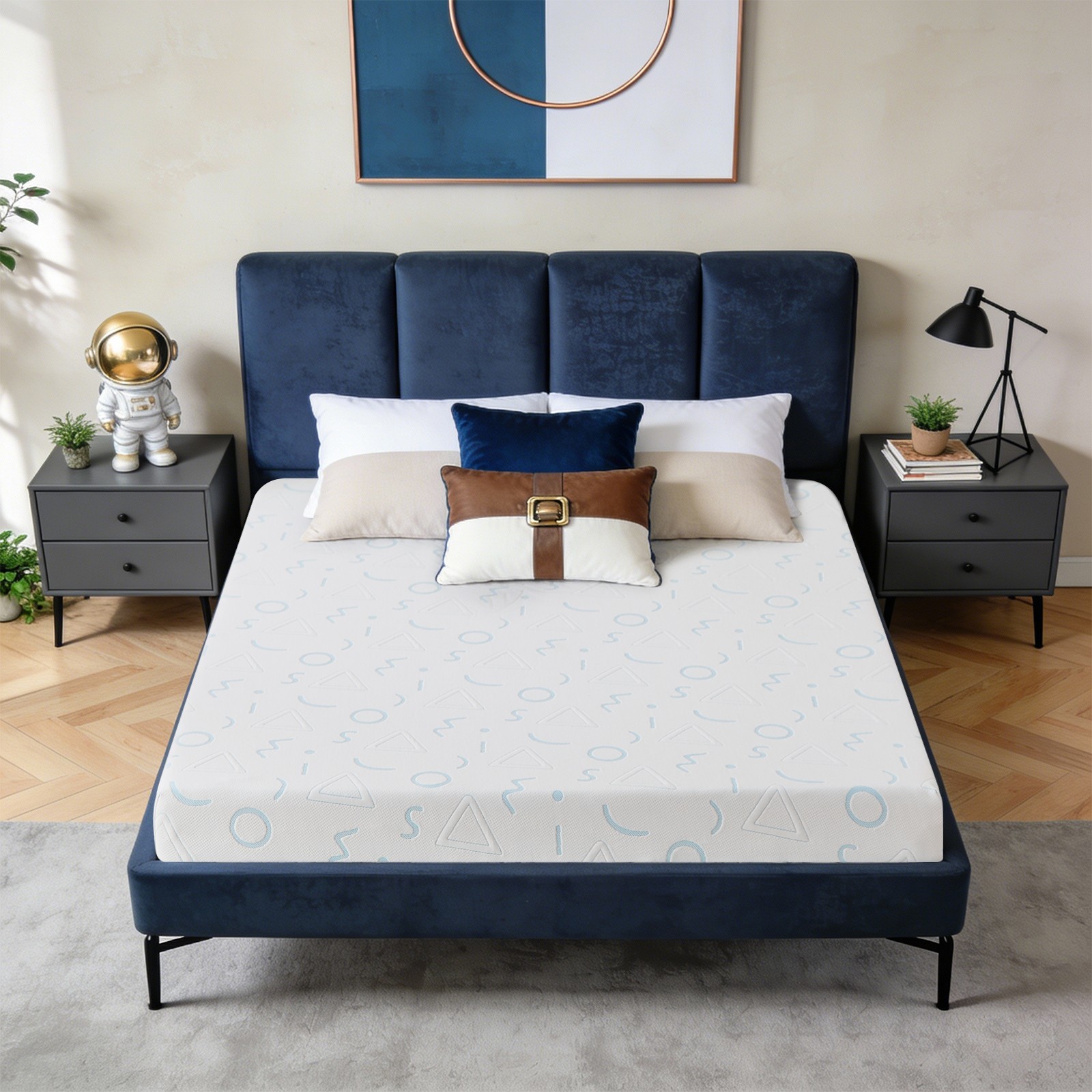 5" 6" Gel Memory Foam Mattress, CertiPUR-US Certified and Breathable, bed in Box gallery