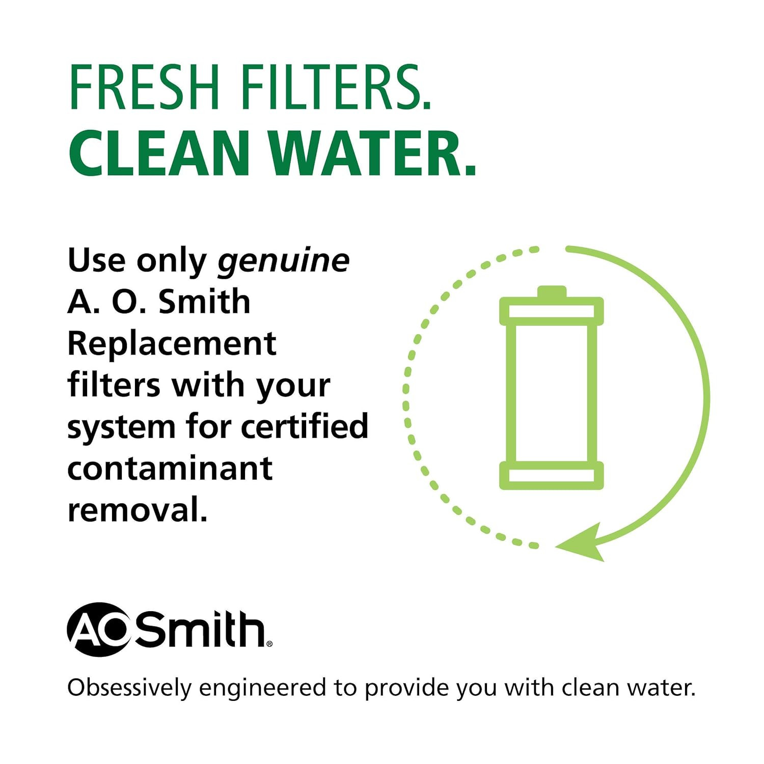 Advanced Direct Connect under Sink Replacement Filter for AO-MF-ADV System - Cla gallery