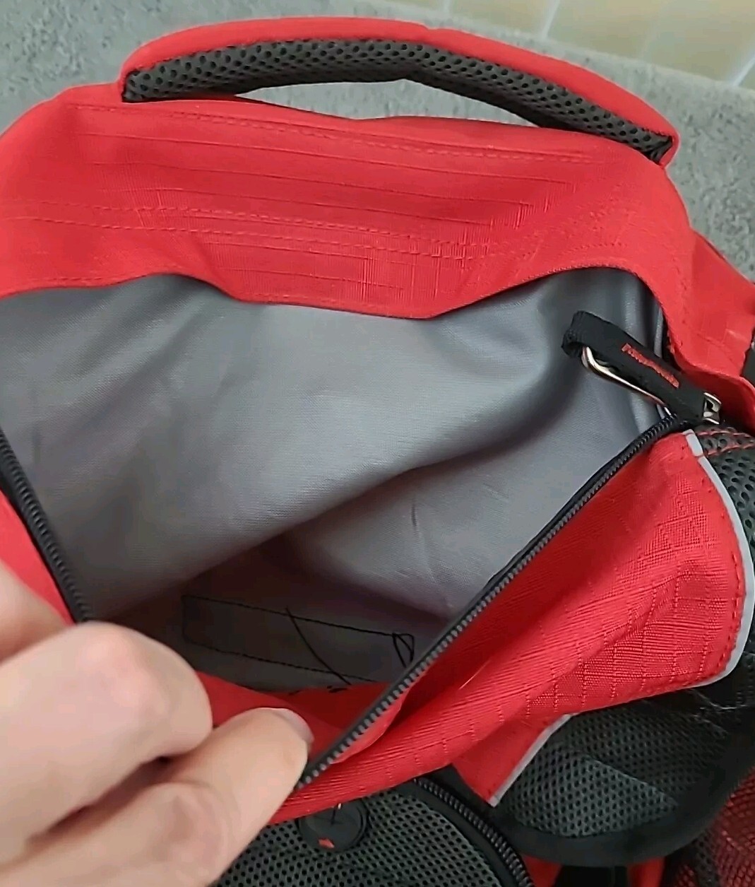 High Sierra Backpack Red 5