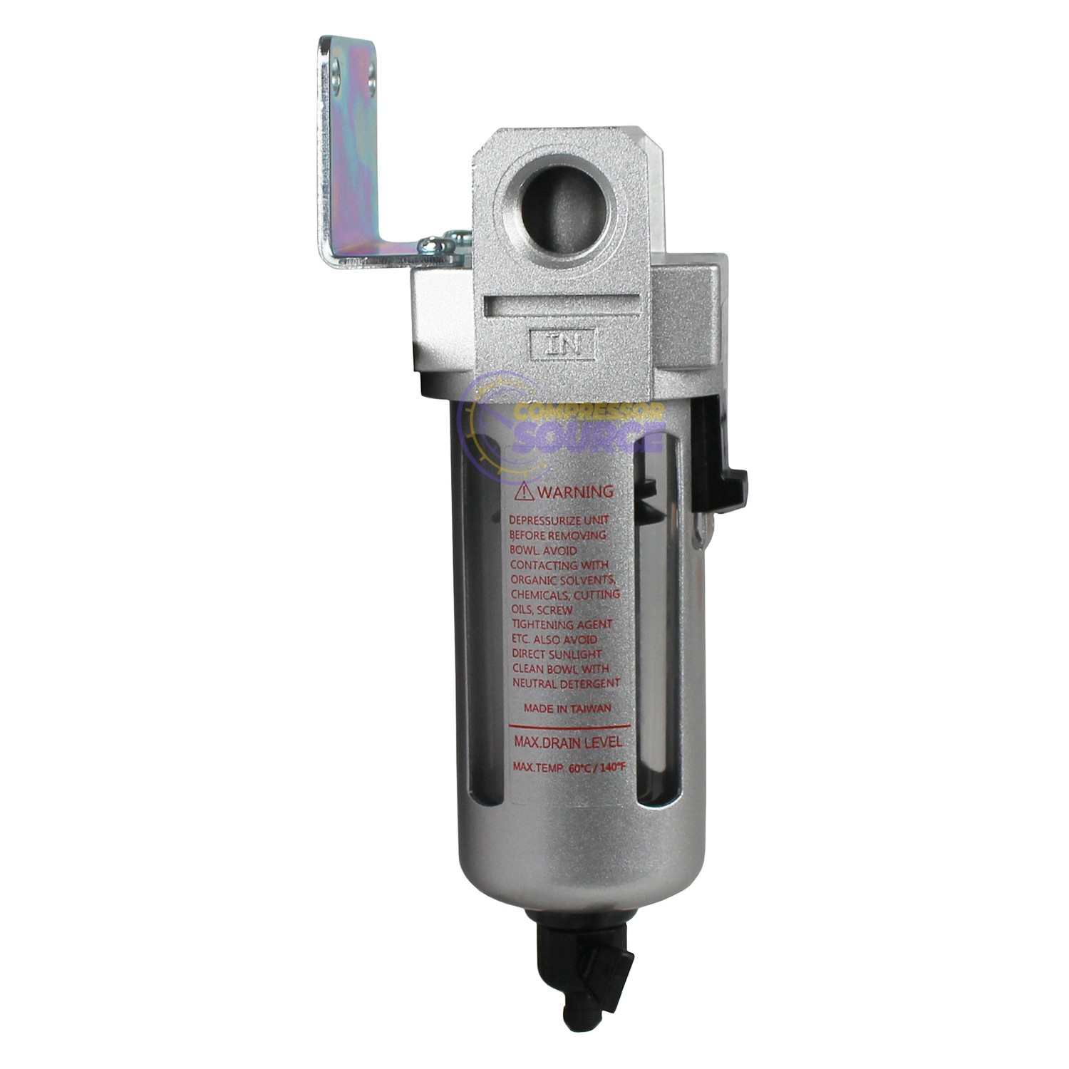 3/8" Compressed Air In Line Moisture & Water Filter Trap F503 Compressor gallery