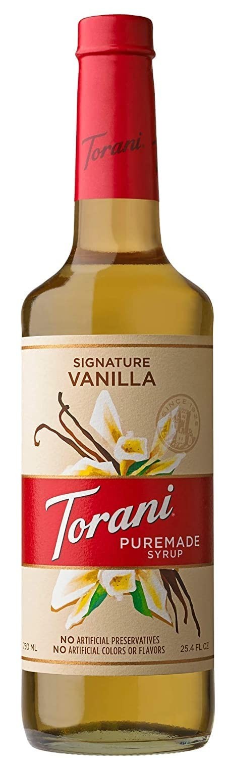 Torani Puremade Signature Vanilla Syrup 25.4 fl oz | Premium Coffee Flavoring gallery