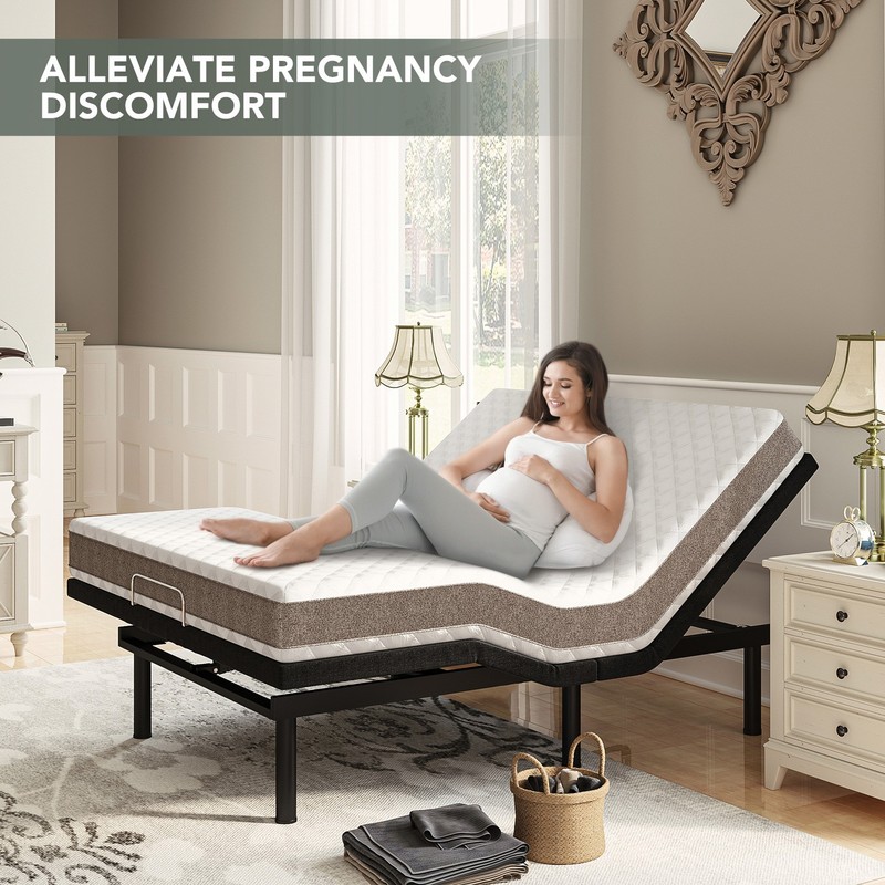 Adjustable Bed Frame Base Electric Massage Remote USB Twin TXL Full Queen King gallery