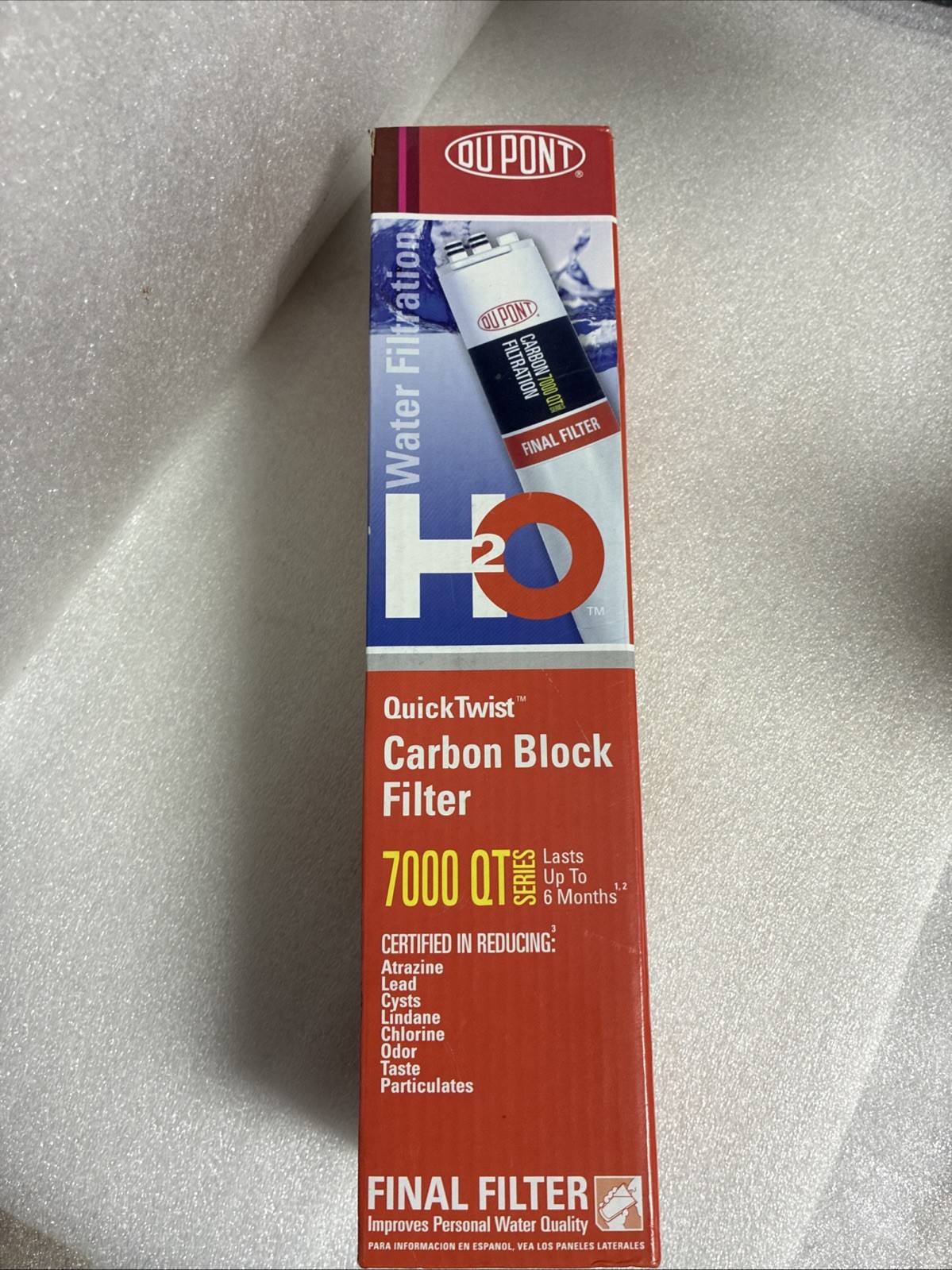 DuPont QuickTwist Water Filter Sediment 7000 QT Series WFQTC70001 gallery