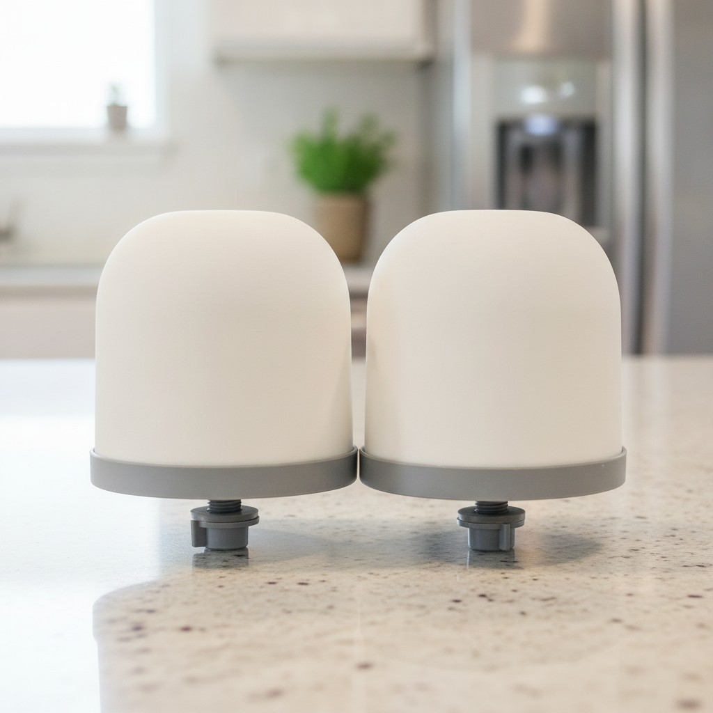 Replacement Ceramic Dome Water Filters - Maximize Safety with 2 Cleanable Units gallery