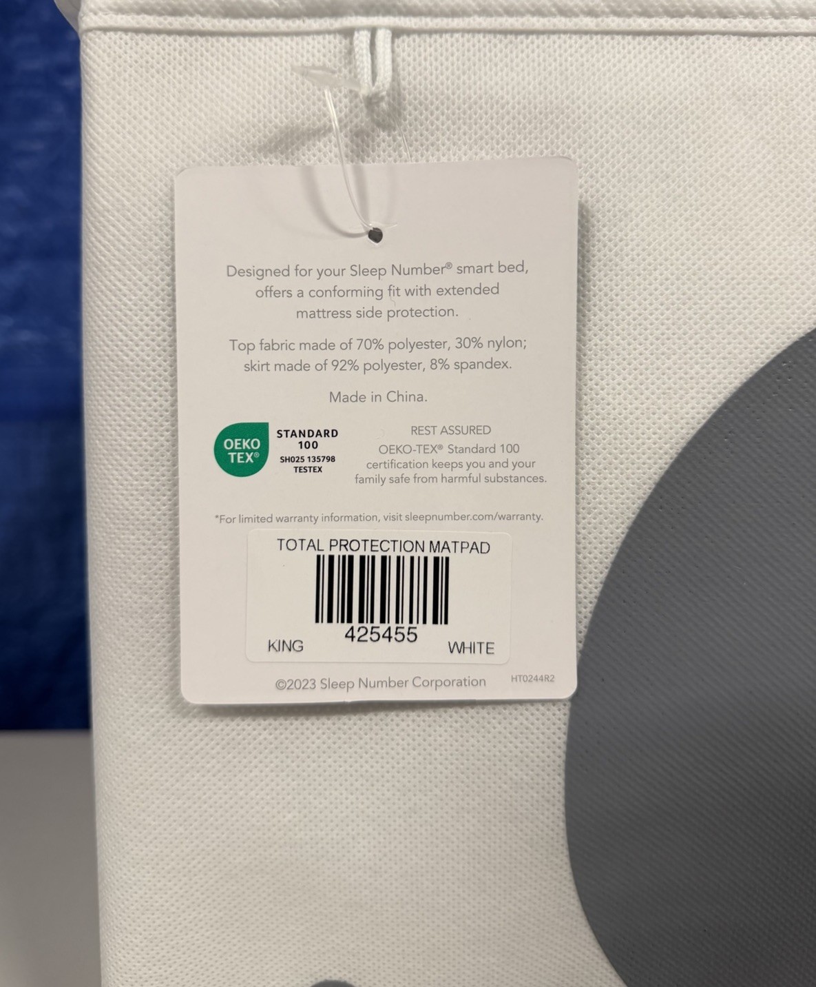 Sleep Number 425455 King Size Protection Mattress Pad - White | 76 X 80 X 13 gallery