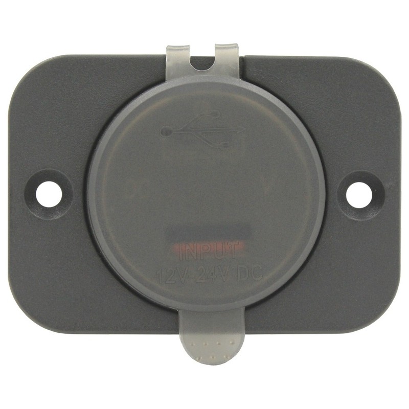 TYPE C + VOLT + QC USB LED Flush Mount Panel 12v Outlet Power Socket All STYLES gallery
