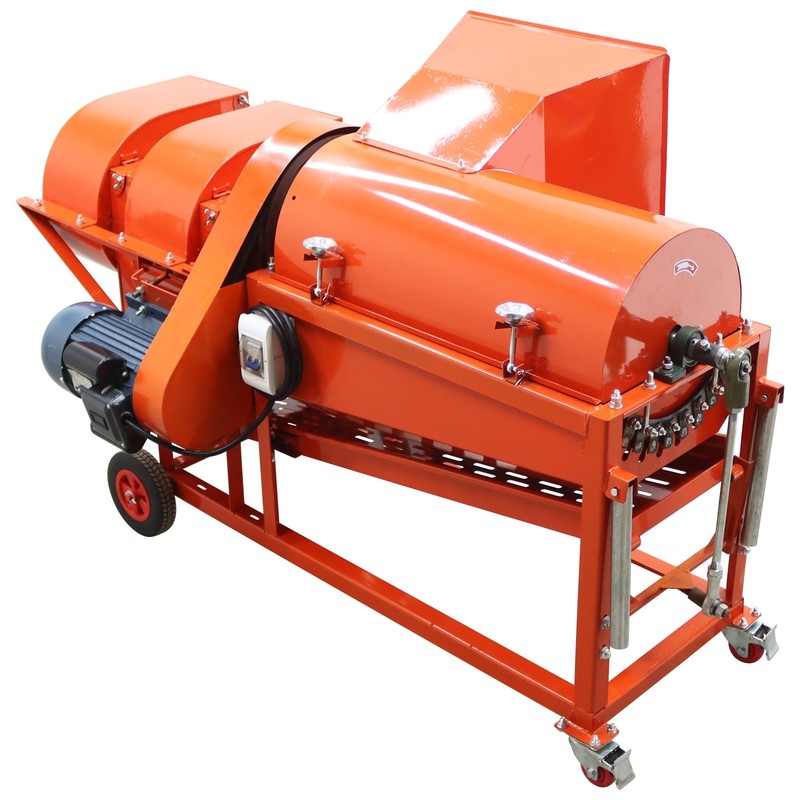 Chestnut Burr Shell Removing Machine with Double Fans 220V 1 Phase 800-1000Kg/h gallery