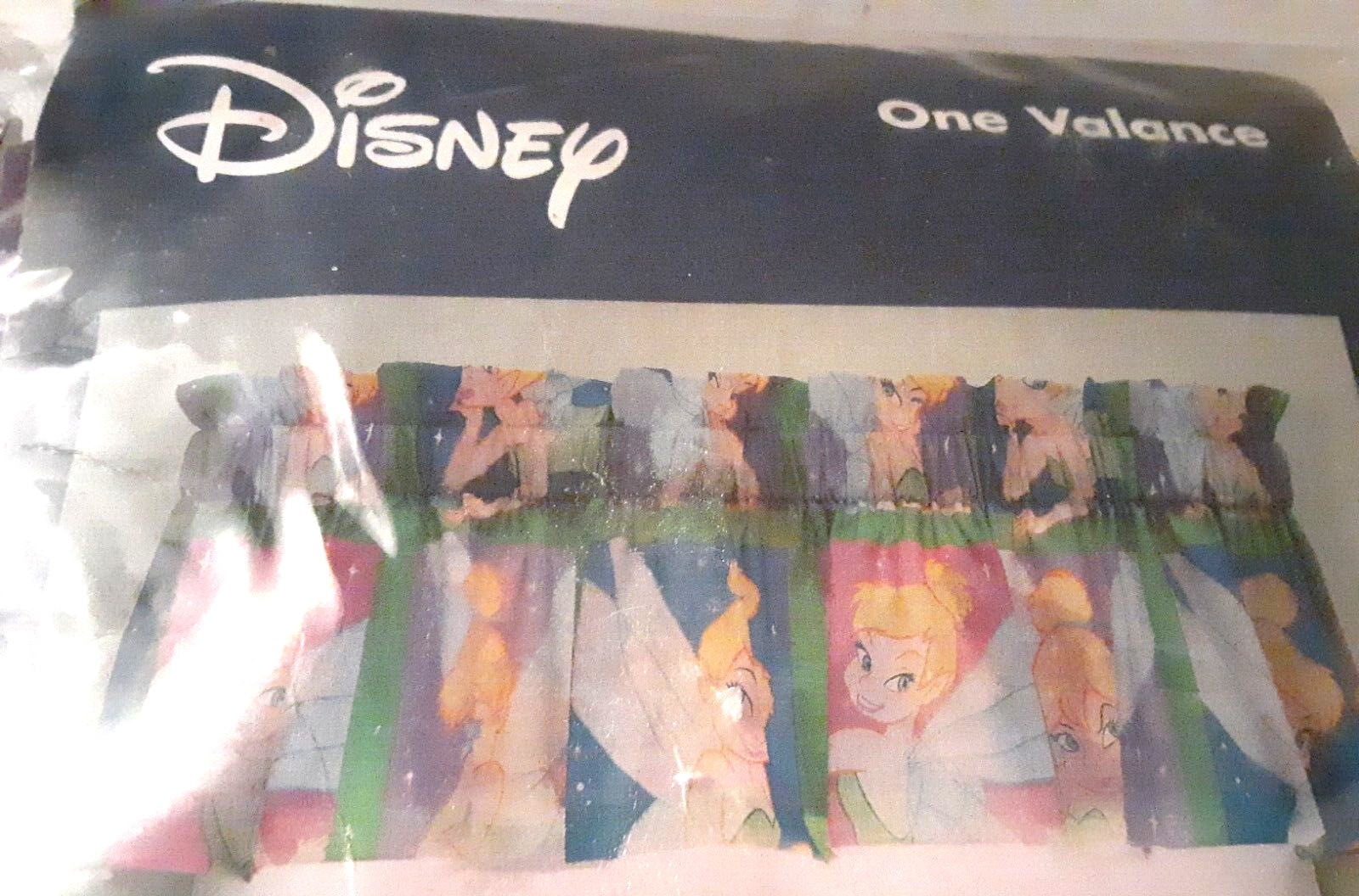 Disney Tinkerbell Fairy Window Valance Peter Pans Tinker Bell 84x15 Disneyana gallery