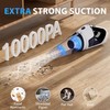 NEXPOW Handheld Vacuum 10000Pa Suction 7800mA Brushless Motor LED Light Car Home gallery
