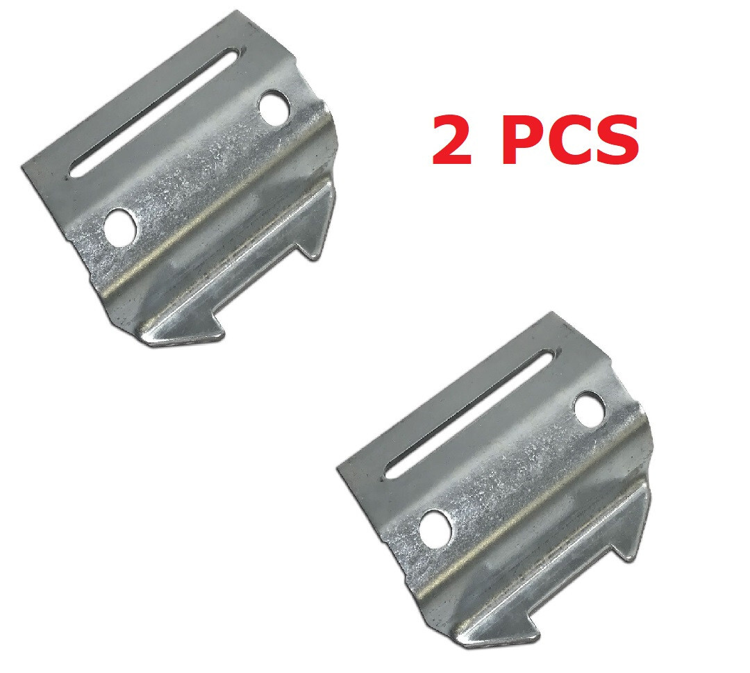 Garage Door Lock Auto Latch Striker Plate Mounts On Garage Door Track (2pcs) gallery