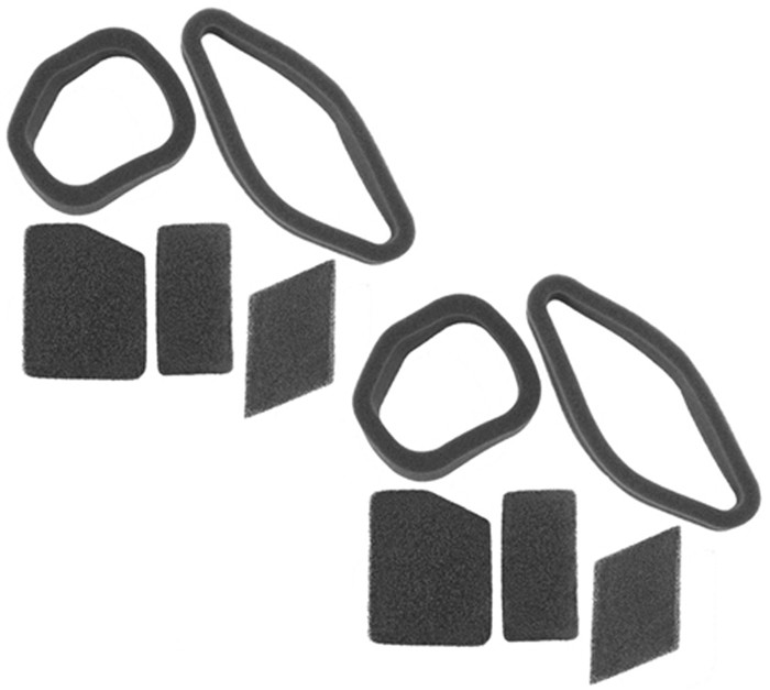 PowerFit 2 Pack Universal Air Filter Kits - AC04128-2PK gallery
