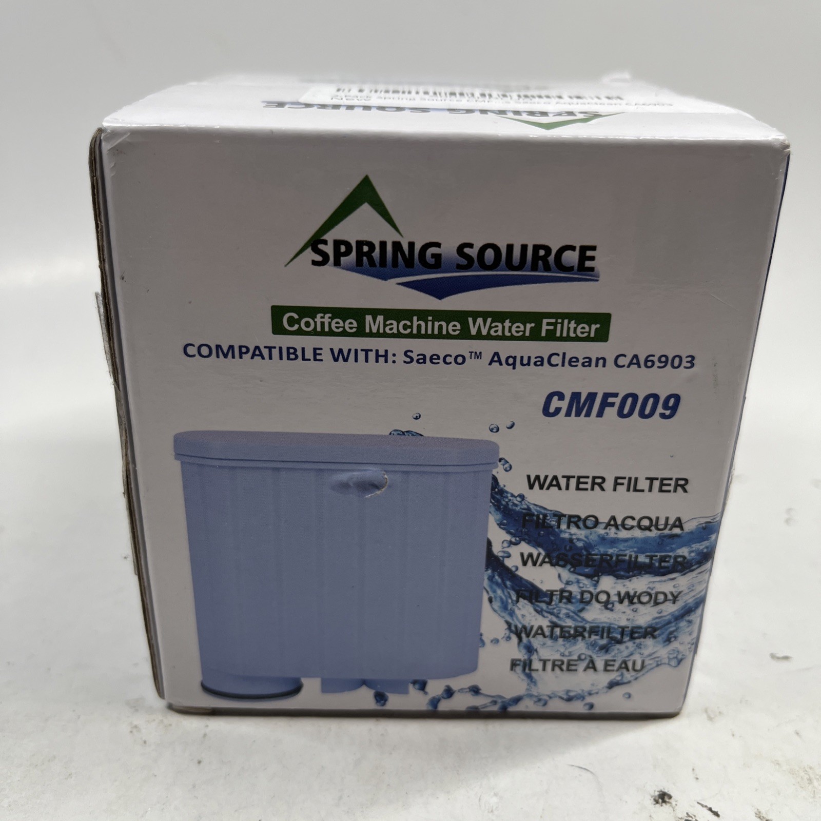 2-Pack Spring Source Coffee Machine Water Filter For Saeco AquaClean CA6903 gallery