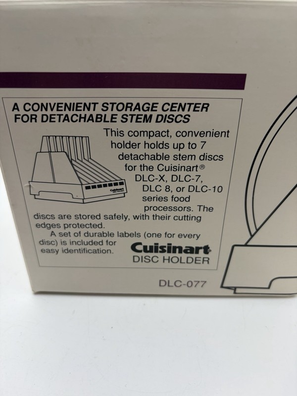 Cuisinart DLC 7 8 10 Food Processor Disc Blade Set of 7 Blades New Japan gallery