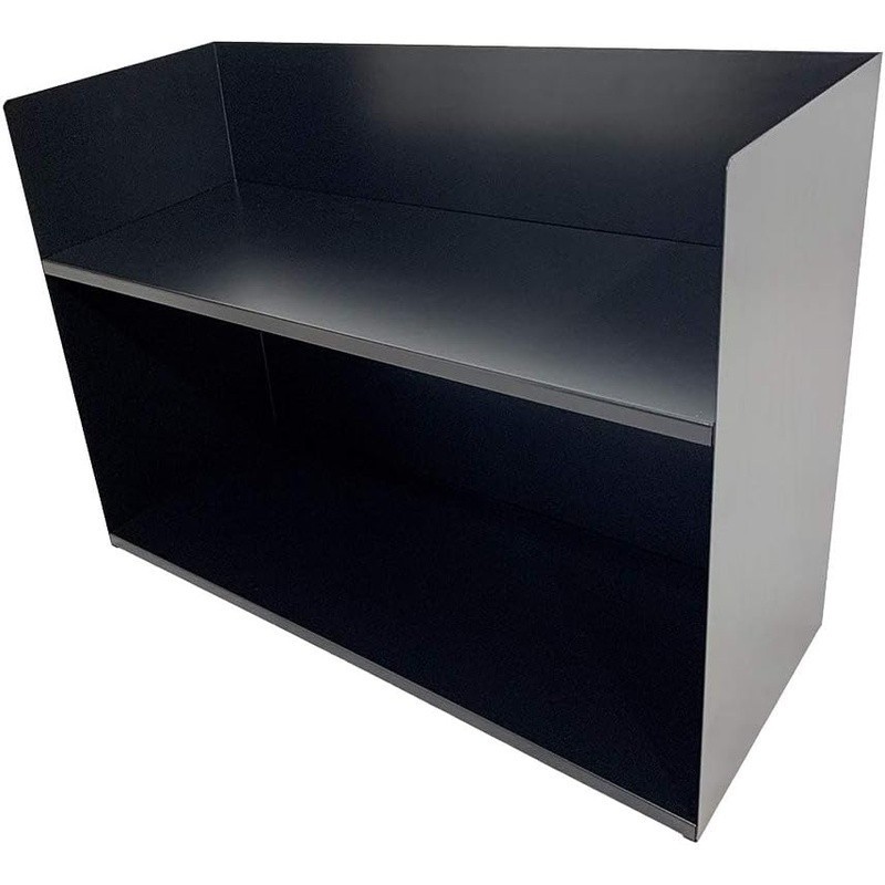 Durable 2 Tier Steel Book Shelf Portable Storage Home Office Study Room New gallery