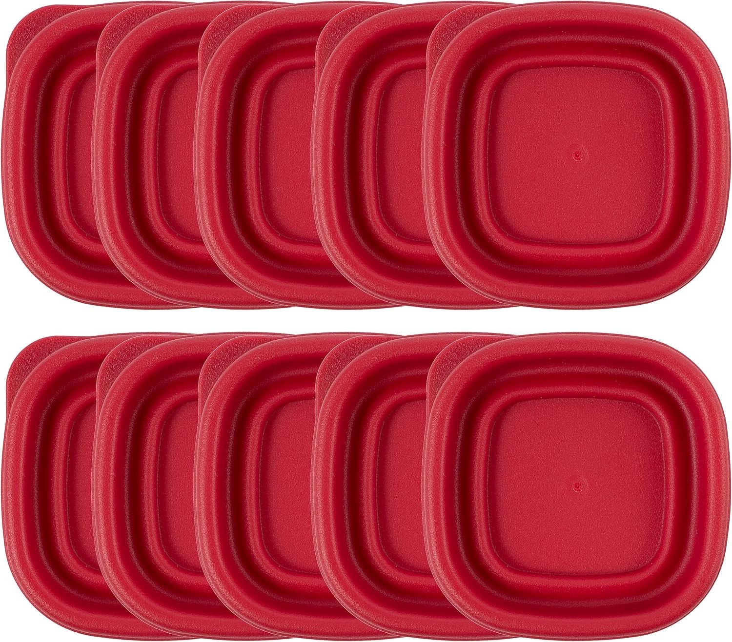 Replacement 4.75" Lids for Rubbermaid Food Storage Containers 1.25 & 2-Cup (10) gallery
