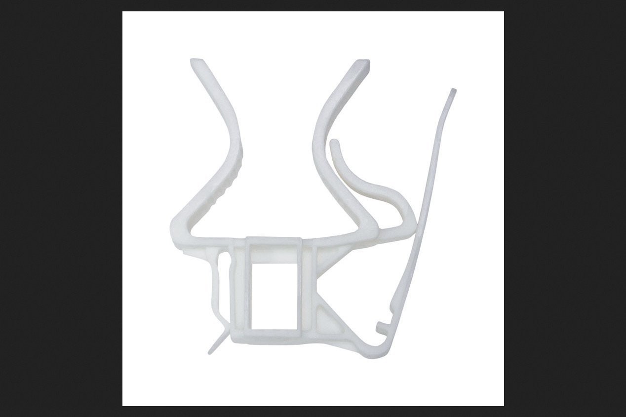 25 Count Ladder Clips, No Color, Frost, 1 pack gallery