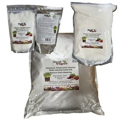 Soil Vigor Potassium Polymer – Superabsorbent Soil Conditioner, Retains Moisture