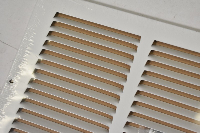 ProSelect Residential 1 Way Return Grilles White Steel 20" x 8" 10 Pack PSRGW20X gallery