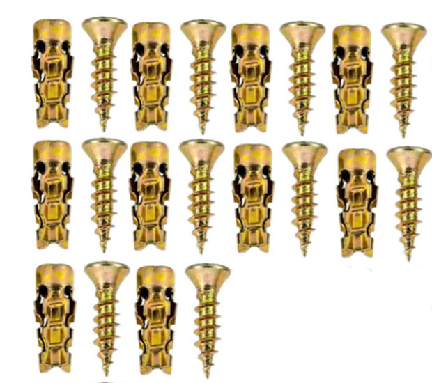 Hinge Repair Screw & Expansion Anchor – 6×14mm Short Expansion Screw Set USA gallery