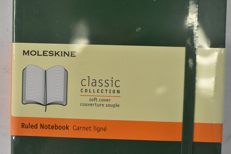 Moleskine Classic Collection Ruled Notebook 192 Lined Pages 13cm x 21cm Green gallery
