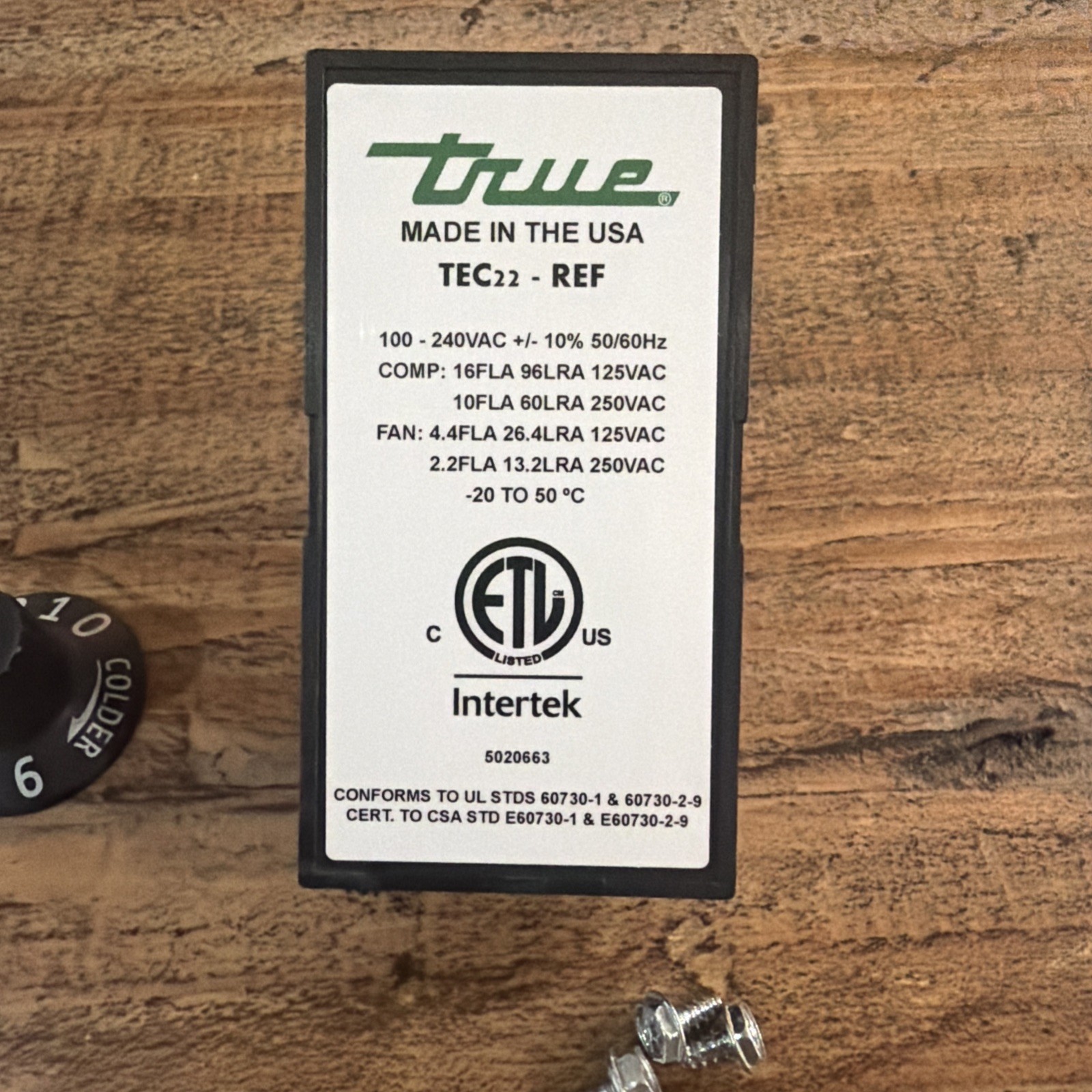True Retrofit 844950 Temp Control Kit See Photos For Contents gallery