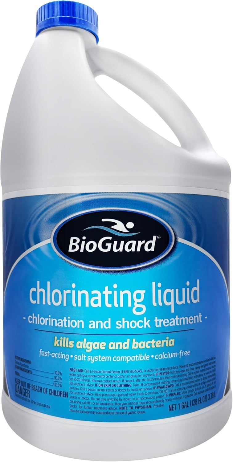 BioGuard Chlorinating Liquid - Swimming Pool & Spa Liquid Shock Treatment 1 Gal gallery