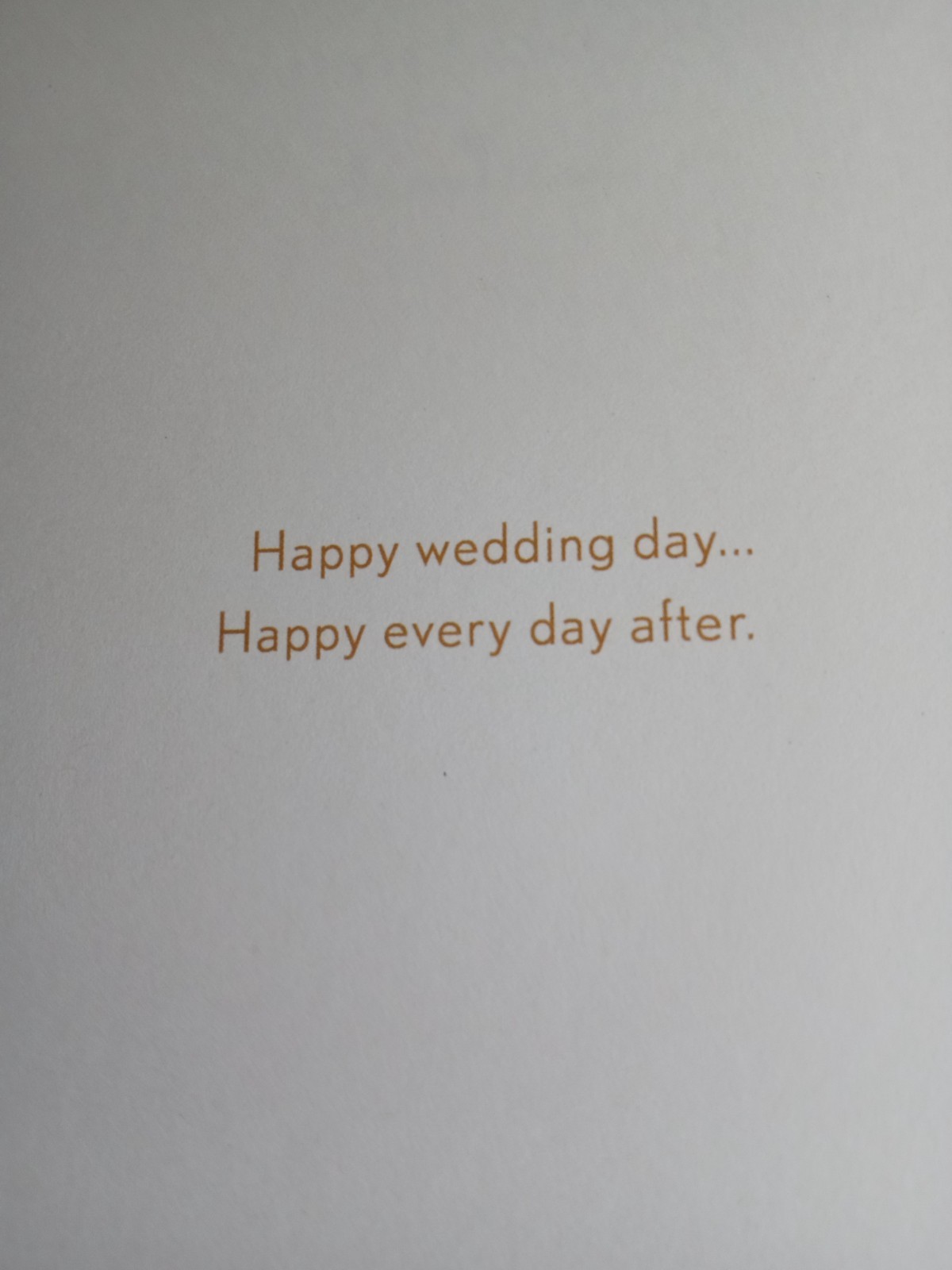 Hallmark Big Card CONGRATS Happy Wedding Day Love, Happy Every Day After, Bride gallery