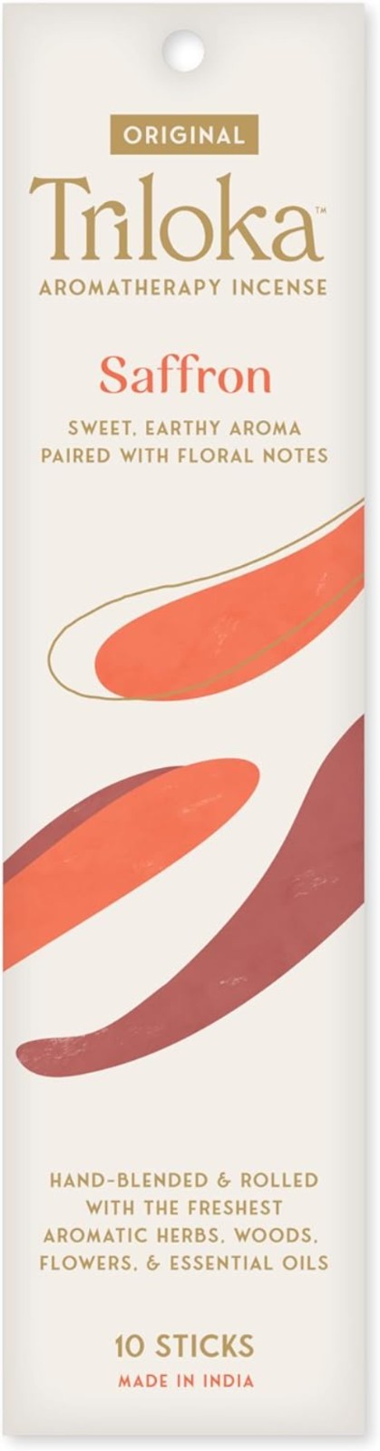 Incense, Saffron, 10 Sticks gallery