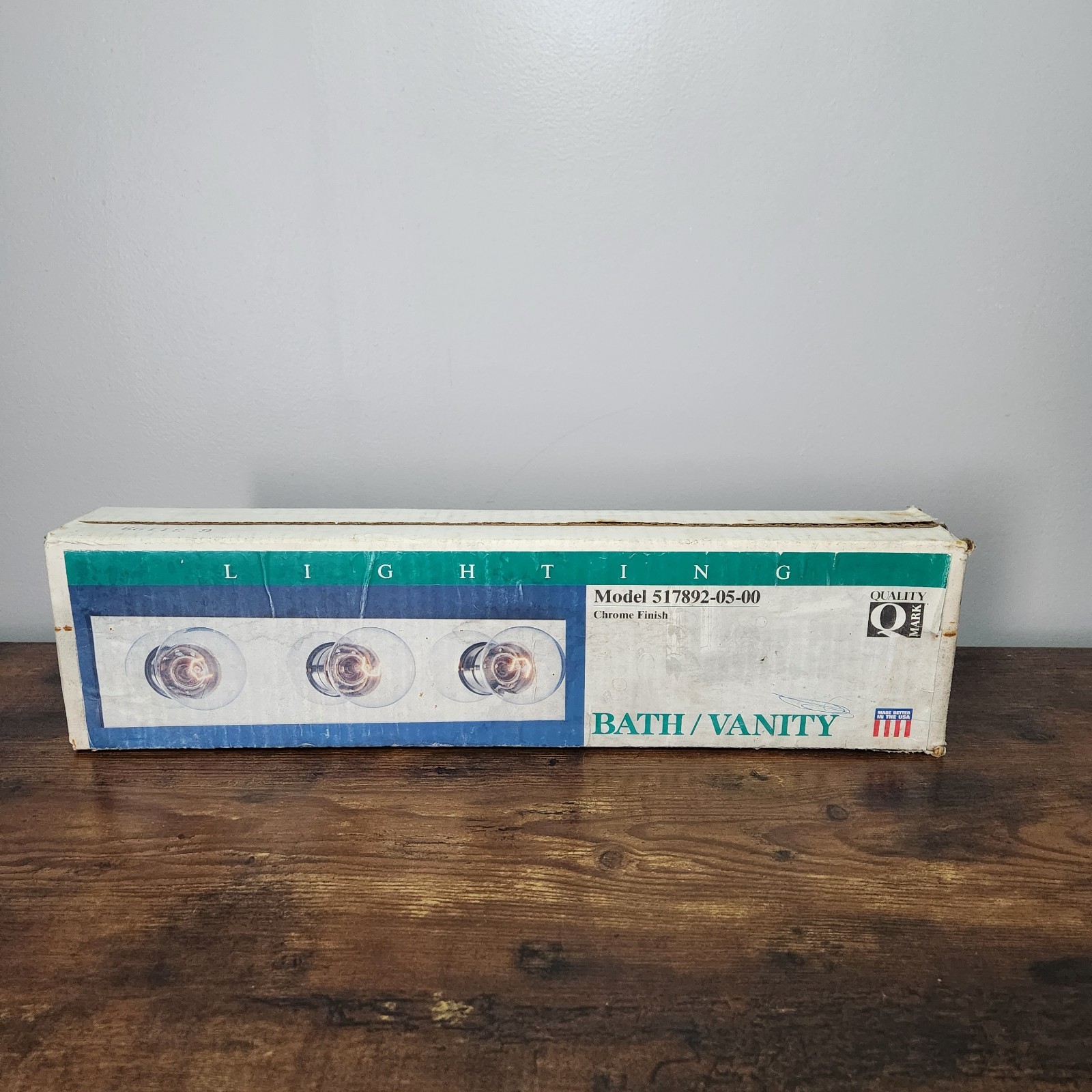 Quality Mark Lighting 3‑Light Vanity / Bath Wall Fixture – Chrome – 517892‑05‑00 gallery