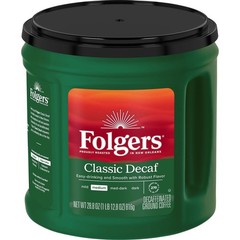 Folgers Decaffeinated Classic Medium Roast Ground Coffee – 28.8 oz