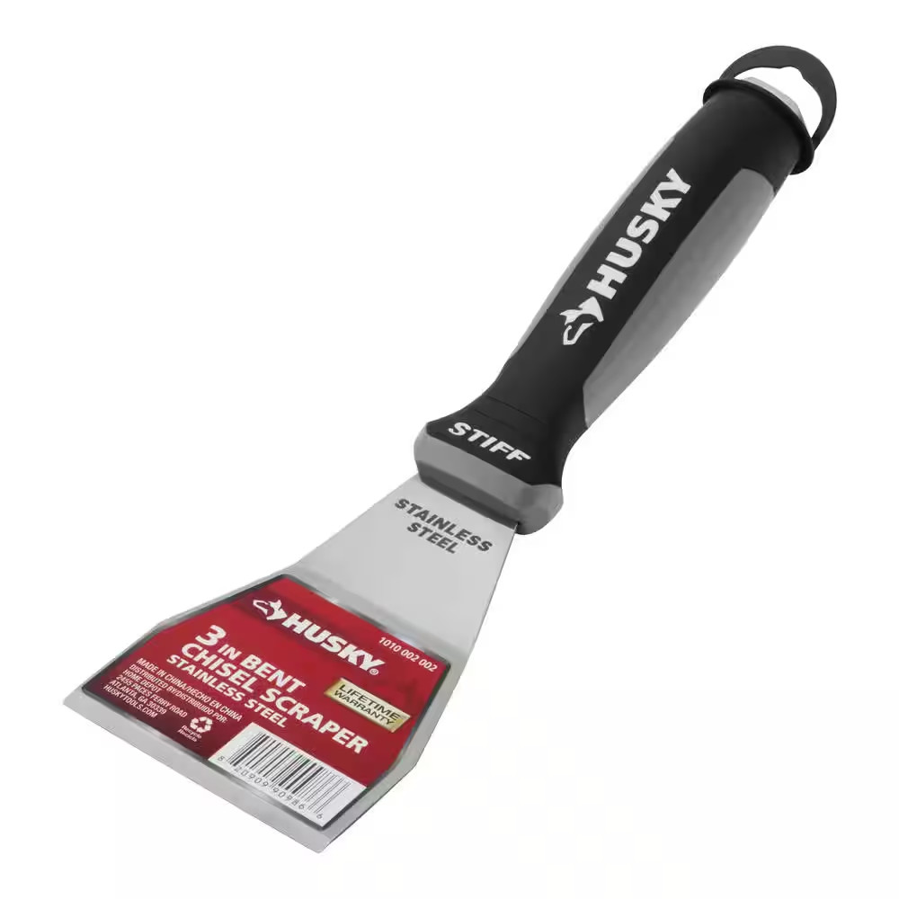 3 In. Bent Extendable Scraper with Stainless Steel Blade gallery