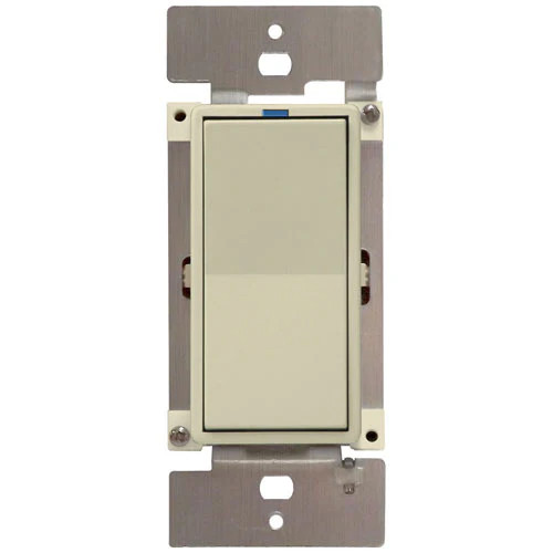 PCS PulseWorx UPB LED/CFL Dimmer Wall Switch, 600W, Almond (WS1DL-6-A) gallery