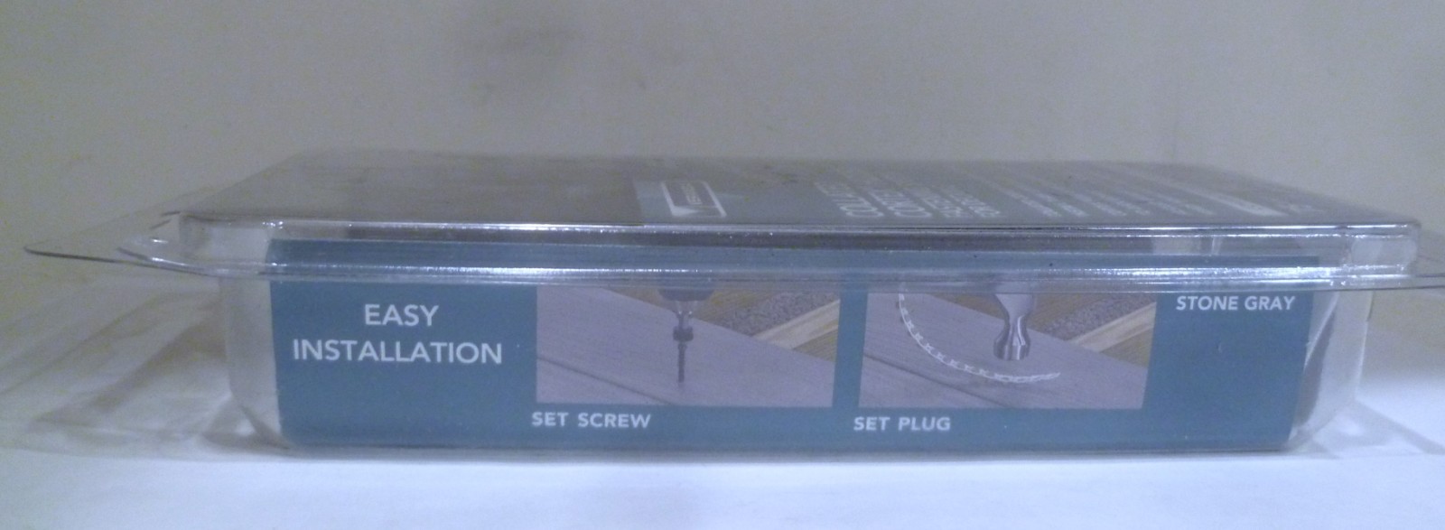 Collated Cortex Hidden Fastening System for Veranda Decking 2-1/2" Stone Gray gallery