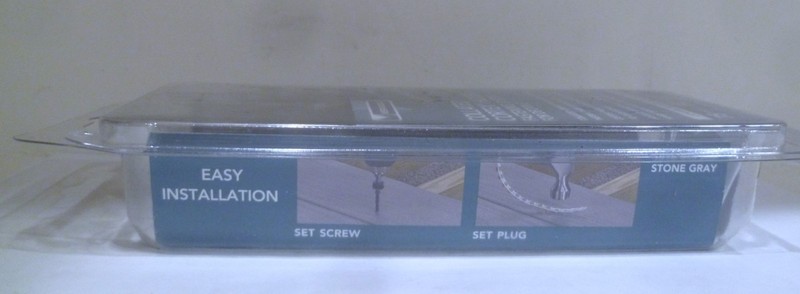 Collated Cortex Hidden Fastening System for Veranda Decking 2-1/2" Stone Gray gallery