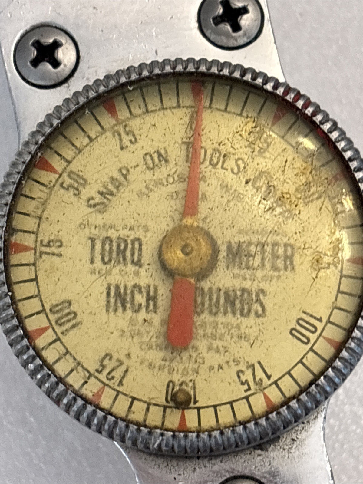 Snap-On Torqometer TQ12-B 3/8” Drive Dial Torque Wrench US/Metric 0-150 in-lbs gallery