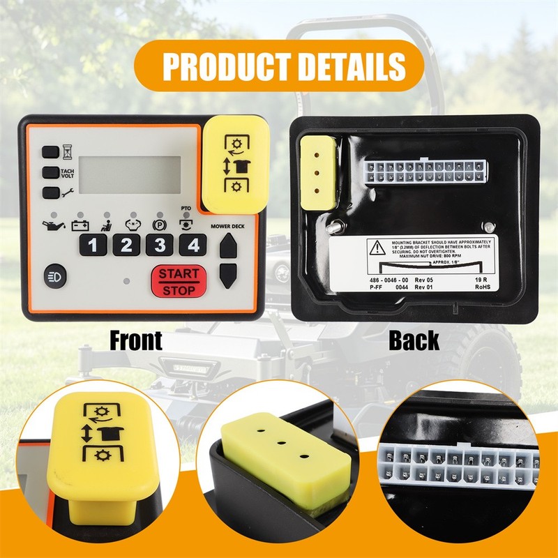 486-0057-00 Control Panel Console Keypad For Spartan Mowers EFI KGZ XD Zero Turn gallery