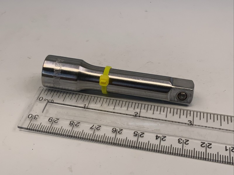 STANLEY 86-206, 3in. 3/8 Drive Socket Extension, Cr-V - Yellow Tag gallery