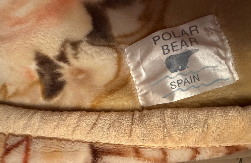 Mink Blanket Spain Plush Heavyweight Clipper Ship Floral Double Sided Polar Bear gallery