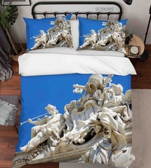 3D Statue Quilt Cover Set Bedding Sets Pillowcases 17
