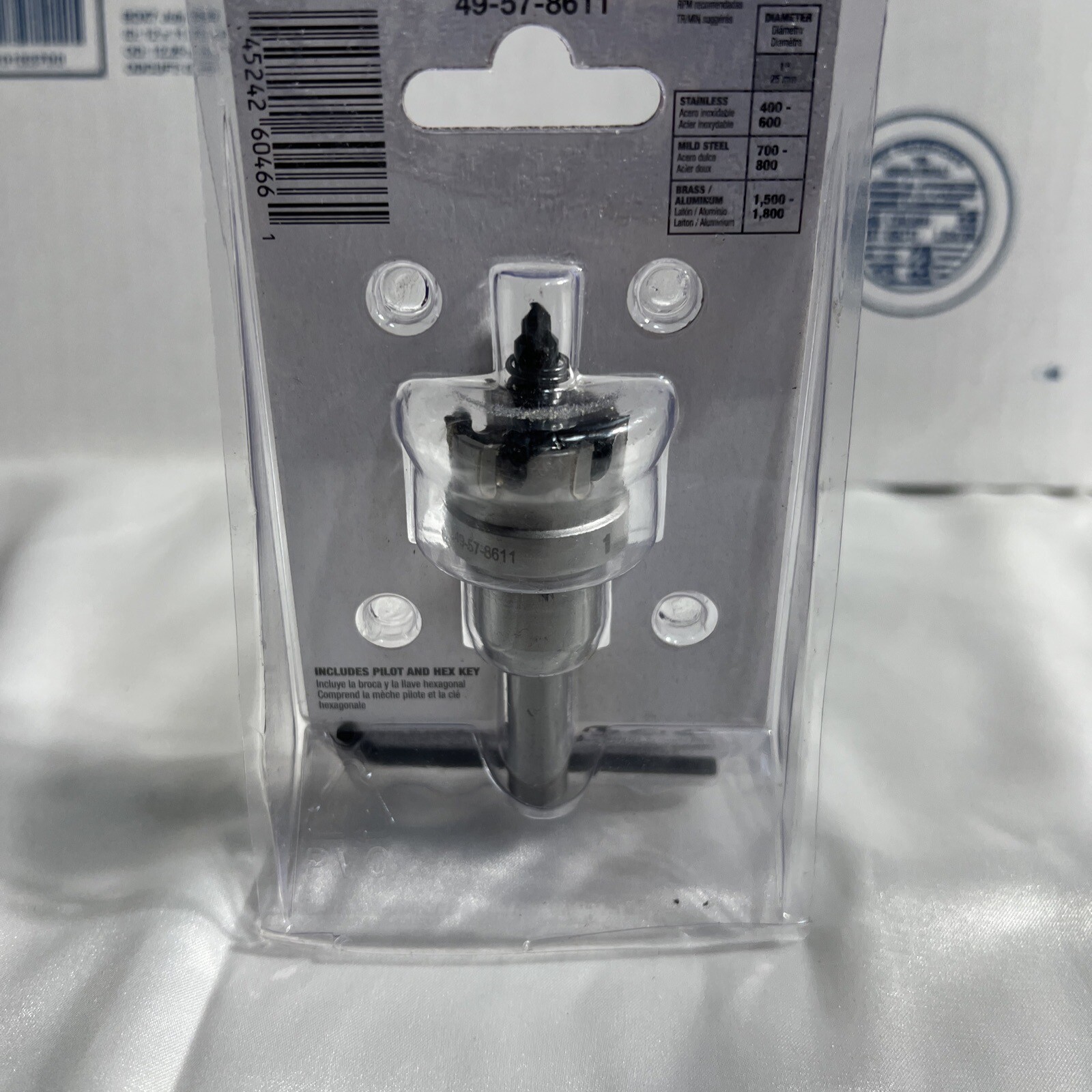 Milwaukee Tool 49-57-8611 1 In. One-Piece Carbide Hole Cutter For Stainless gallery