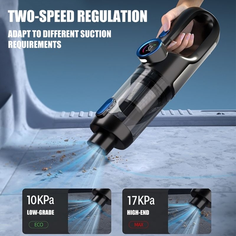 Cordless Car Vacuum Cleaner Multifunctional 11000PA Suction And Blowing Cleaner gallery