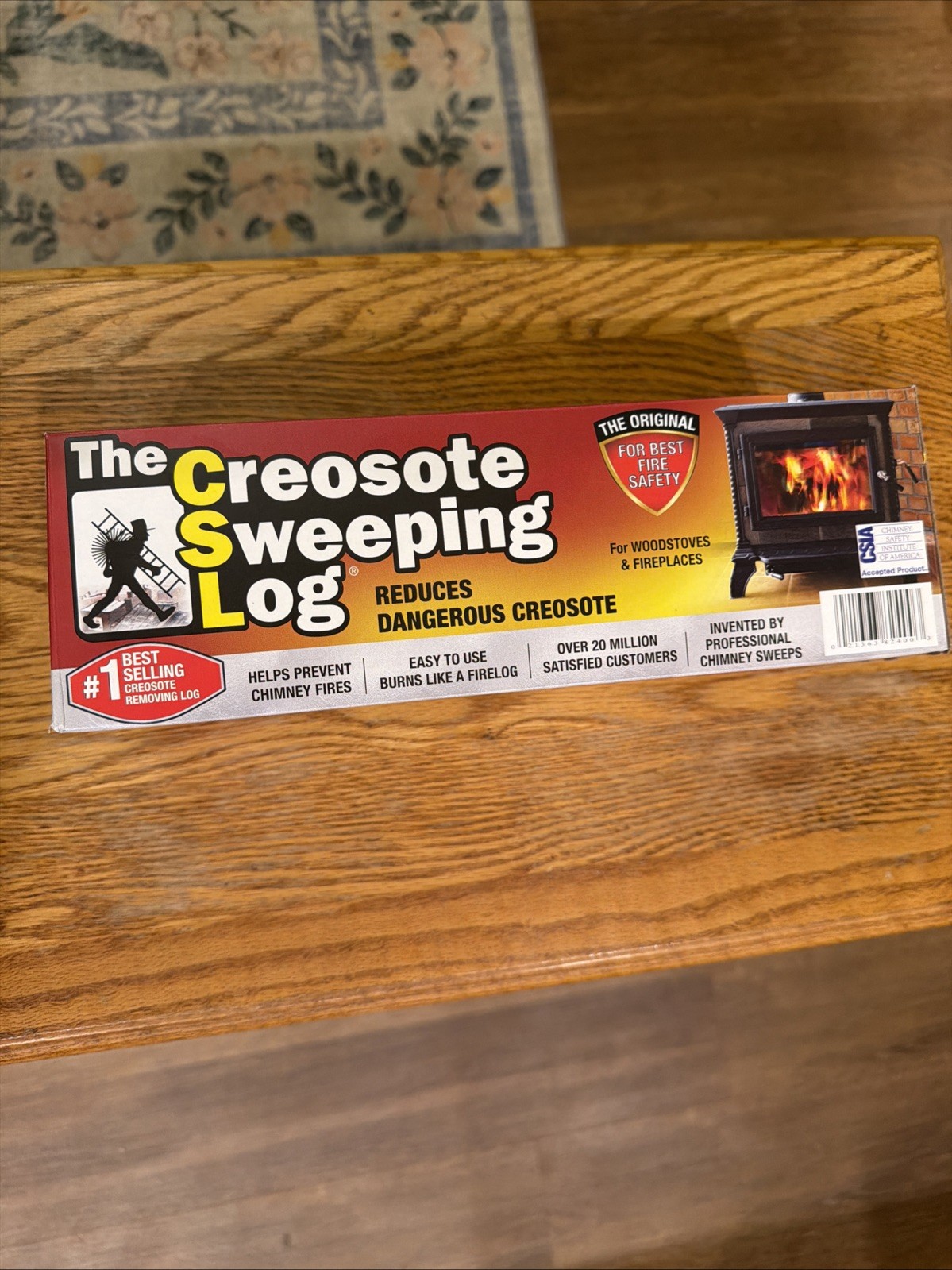 CSL Creosote Sweeping Log, 1 Each, Reduces Dangerous Fires gallery