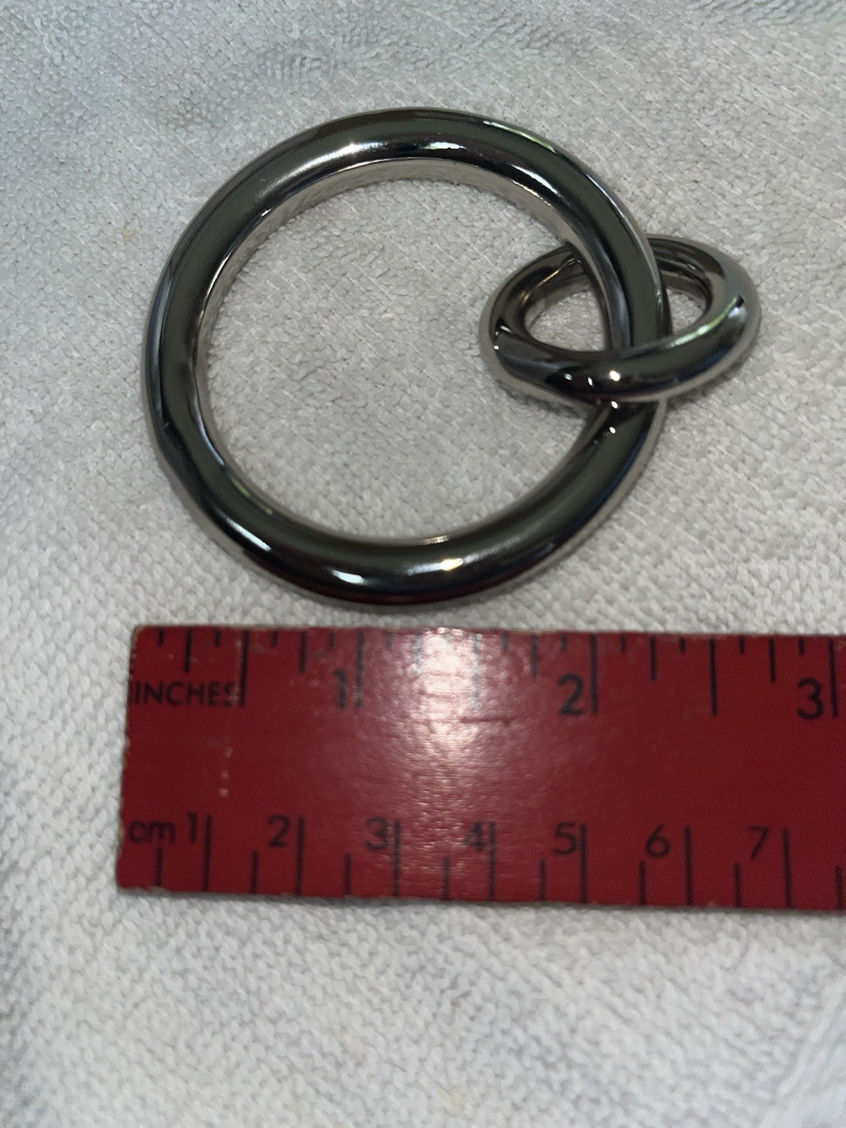 Pottery Barn Steel Drapes Curtains Double Rings Nickel Chrome NEW Lot 20 gallery