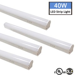 4Pack 4FT 40W LED Linear Strip Light Shop Light Garage Ceiling Light Dimmable