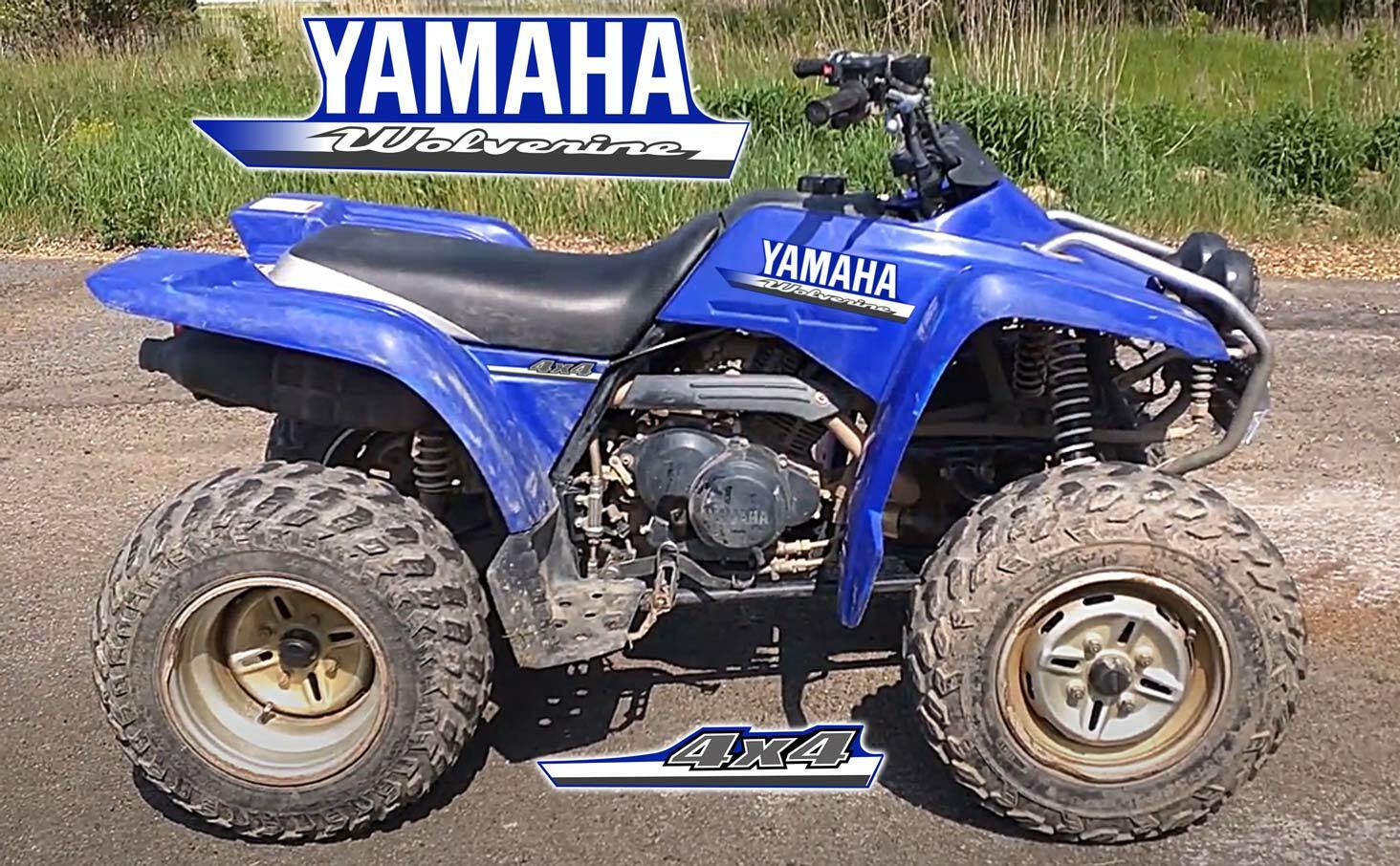 2003 Yamaha Wolverine 350 4x4 Decal graphic sticker OEM kit plastic set gallery